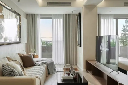 THIẾT KẾ THI CÔNG RÈM CỬA 2 LỚP Ở SÀI GÒN